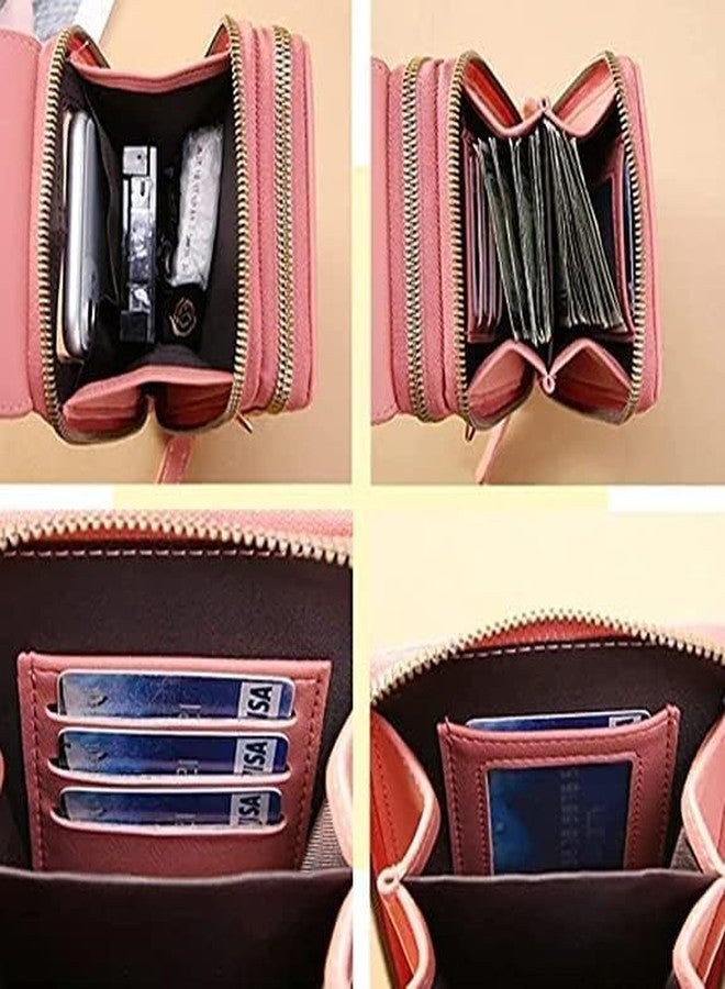 TUPERMAR Multifunctional Single Shoulder Touch Screen Phone Wallet PU Leather Crossbody Bag Shoulder Holster Bag - Image 5